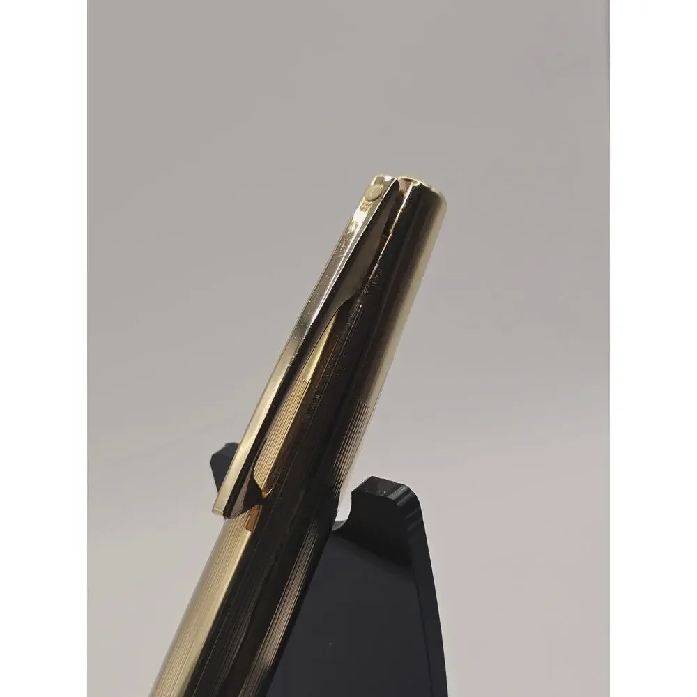 Sheaffer 727 (1970s) Slim White Dot Fountain Pen 14K Triumph Nib + Converter